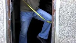 How to fit upvc door and frame. part 1