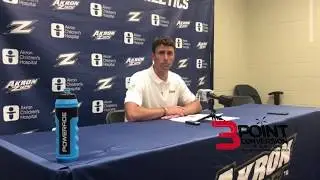 Akron's coach Tom Arth talks about the loss to Troy.