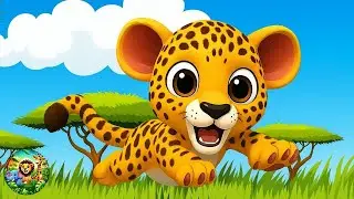 BABY LEOPARD SONG - Safari Animals Nursery Rhyme
