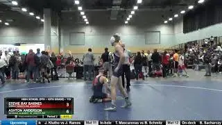 High School (9th - 10th Grade) 113 Ashton Anderson Simmons Academy Of Wrestling Vs Stevie Ray Barn