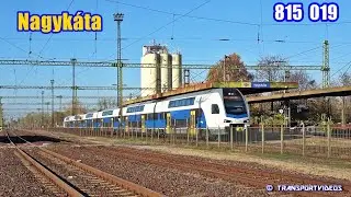 2021.11.09. - Stadler KISS motorvonat a 120a vasútvonalon (Budapest-Keleti - Újszász - Szolnok)