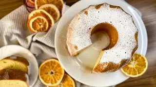 Asan hazırlanan portağal ətirli keks I Portağallı keks I Orange cake recipe