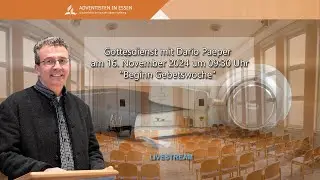 Gottesdienst mit Dario Paeper am 16. November 2024 um 09:30 Uhr