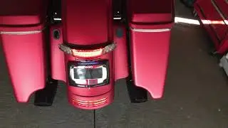 Ciro 3D Latitude Tail Light and Bag Blades on 19&rsquo; Road Glide Special