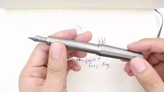 Namisu Ixion Titanium Review Fountain Pen