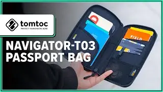 tomtoc Navigator-T03 Passport Bag Review (2 Weeks of Use)