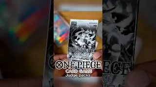 Opening New One Piece Card Game Judge Packs! #shorts #onepiece #onepiececardgame