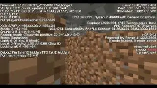 1.12.2 CubicChunks far lands(below y=0).