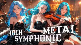 SYMPHONIC ROCK METAL 2.2Hrs🔥 Piano🎹 Violin🎻 Guitar🎸blend Boost energy while Working Gaming Studying
