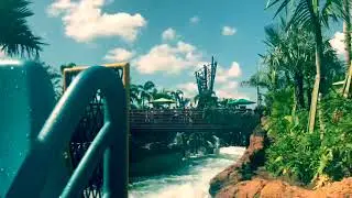 Infinity Falls Official POV and Walkthrough SeaWorld Orlando