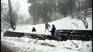 Murree Snowfall 2022 Live From Murree Hill Station