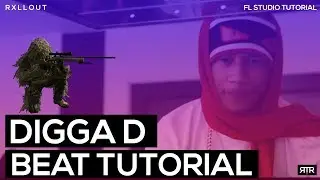 HOW TO MAKE A DIGGA D TYPE BEAT | FL STUDIO 12 TUTORIAL