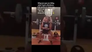 Srele brutal team 191 kg bench press