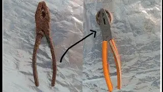 Rusty Old Pliers Perfect Restoration | Jammed Pliers Restoration | Rusty Restoration