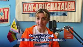 How We're Making Petition Signatures FUN | Kat Abughazaleh For Illinois
