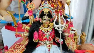 Maa durga vidai shringar माता की विदाई से पहले किस तरह से किया माता का सिंगार। #RKS