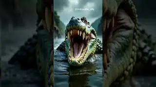 From Hatchling to Monster: Baby vs Adult Nile Crocodile #ai #shortvideo #shortsfeed #shorts #animals