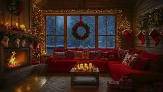 Thoughts Circle Without Rest | Quiet Snowfall and Soft Piano for Lasting Ease
