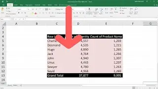 Сводные таблицы Excel — добавление столбца с пользовательским текстом