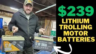 Cheapest Lithium Trolling Motor Batteries on Amazon LifePO4