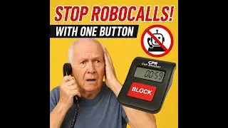 Block Robocalls FOREVER with This One Button | CPR V100K Call Blocker Review