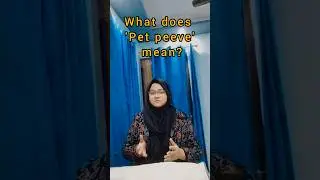What does 'pet peeve' mean??🤔 #dailyshorts #easyenglisheveryday #shortsfeed #viralshorts #learn