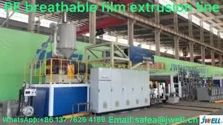 PE breathable film extrusion machine 1&mdash;&mdash;0086 137 7626 4189