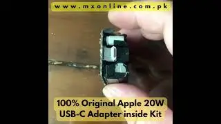 inside Kit of Original Apple 20W USB-C Adapter