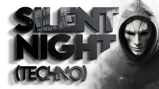 NONE - Silent Night (Dark Christmas Techno Remix) [Official Visualizer 4k HQ 2025]