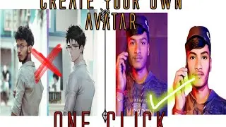 create your own avatar with some easy steps @nsbpictures @PranavPG @MREDits-em2ms