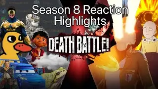 DEATH BATTLE Season 8 Reaction Highlights Compilation