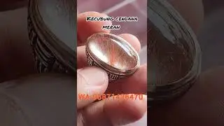 Batu paling langka kecubung cendana merah dim 30 #batuakik #amazing #asrilarielmrsmile