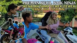 Preman Kecil Naik Ninja Semua Cewek-Cewek Dijalan Diajakin Kenalan!