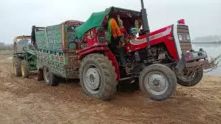 ट्रैक्टर बजरी माफिया खतरनाक 😱 वीडियो📸 #tractor #tractorvideo #tractorstunt #dangerous #viral #danger