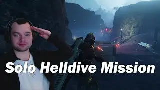Solo Helldive 9 Difficulty Mission in Helldivers 2