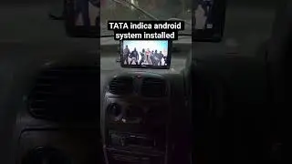 Tata indica android system installed#tata #car #subscribe #automobile #support