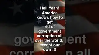 US fights world corruption  but not its own.