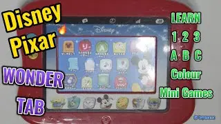 Best Educational Toys I ABC I 123 I Music - Disney Pixar Wonder Tab - Educational Tab (Full Video)