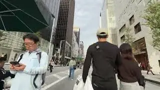 Japan Ginza weekend street closure 11/25