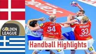 Denmark Vs Greece Handball Highlights | Golden League 2026 🔥