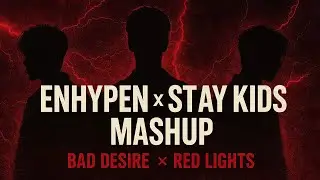 ENHYPEN &ndash; Bad Desire (English) &times; Stray Kids &ndash; Red Lights Mashup [ Fan Edit ] 🔥⛓️