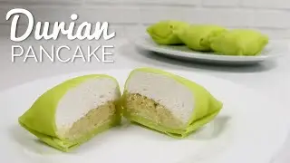 PANCAKE DURIAN EKONOMIS (KARENA BANYAKAN CREAMNYA 😅) LEMBUT DAN YUMMY