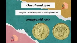 1989 One Pound /Thistle and Diadem / Coin from United Kingdom Review