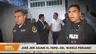 Al D&iacute;a con Willax - OCT 22 - JOS&Eacute; JER&Iacute; ASUME EL PAPEL DEL 'BUKELE PERUANO' | Willax