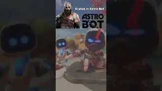 Astro Bot Kratos #astrobot #kratos #godofwar God Of War .Dad of Boy , Fils du gar&ccedil;on