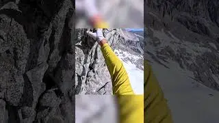 Climbing Middle Palisade #hiking #sangabrielmountains #hikingpath #shorts