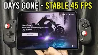 Days Gone Stable 45 FPS on Redmagic Astra Gamehub SD 8 Elite