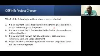 SIX SIGMA GREENBELT QUESTIONS - APRIL 2023