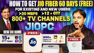 Jio Fiber & Airfiber 60 Days Free Trial For New & Existing users  💥💥 In telugu by Mouli