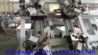 LM4S-100x2200x3000 Aluminum Window CNC Corner Crimping Machine/ Window Fabricate Machine
